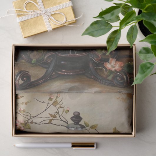 Draad metaal Jurk Vorm Tissuepapier (Geschenk)