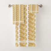 Draad van de Gold Towel Set Bad Handdoek (Insitu)
