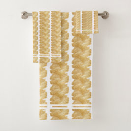 Draad van de Gold Towel Set Bad Handdoek