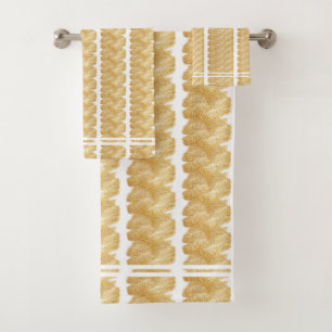 Draad van de Gold Towel Set Bad Handdoek