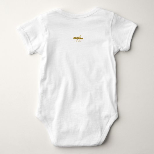 Draad van Gold Baby Bodysuit (Achterkant)