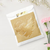 Draad van goudzakken bedankzakje (Gezegeld)