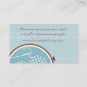 Draad voor de dwarsgestreepte bordverpakking van d visitekaartje (Achterkant)