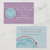 Draad voor de dwarsgestreepte bordverpakking van d visitekaartje (Voorkant / Achterkant)