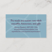 Draad voor de dwarsgestreepte bordverpakking van d visitekaartje (Achterkant)