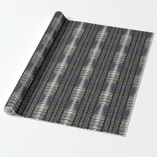 Draad voor rubberbanden, autostijldecor cadeaupapier