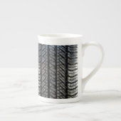 Draad voor rubberbanden, autostijldecor porselein kop (Rechts)