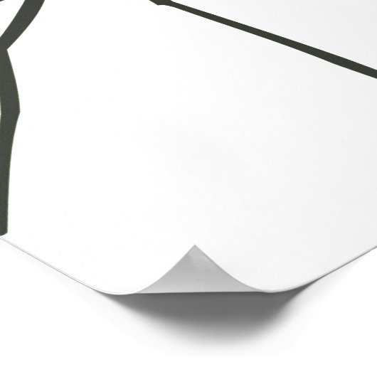 Draad zacht Poster (Hoek)