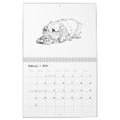 Draadharige Dachshund 2027 Kalender (Feb 2027)