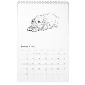 Draadharige Dachshund 2027 Kalender (Feb 2027)