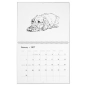 Draadharige Dachshund 2027 Kalender (Feb 2027)