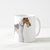 Draadharige Foxterriër Koffiemok (Voorkant rechts)
