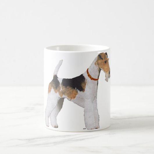 Draadharige Foxterriër Koffiemok (Center)