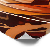 Draadharige Pointing Griffon Halloween Spoken Poster (Hoek)