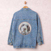 Draadharige Pointing Griffon Schilderij - Honden K Denim Jacket (Hangar)