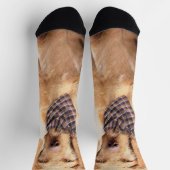 Draadharige Vizsla-schilderij - Mooie originele ho Sokken (Top)