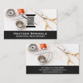 draadhaspels | naaister | Fancy patroontrim Visitekaartje (Voorkant / Achterkant)