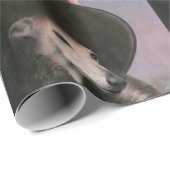  draadje in sneeuwpakpapier cadeaupapier (Rol Hoek)