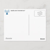 Draadloos Briefkaart (Achterkant)