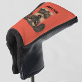 Draadloos dashond | Schattigee Dog Teckel Aangepas Golfheadcover (3/4 voorkant)