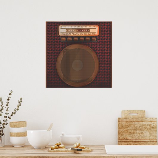 Draadloos Poster (Keuken)