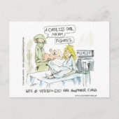 Draadloze Baby Funny Kaarten T - shirts Mokken en  (Voorkant)