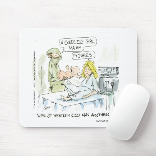 Draadloze Baby Funny Kaarten T - shirts Mokken en  Muismat (Met muis)