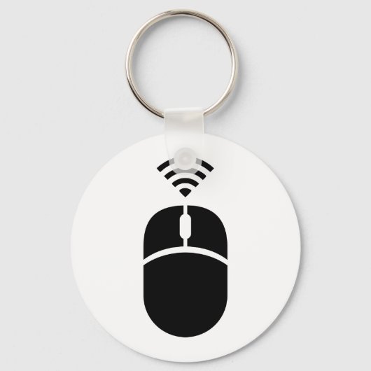 Draadloze computermuis sleutelhanger (Voorkant)