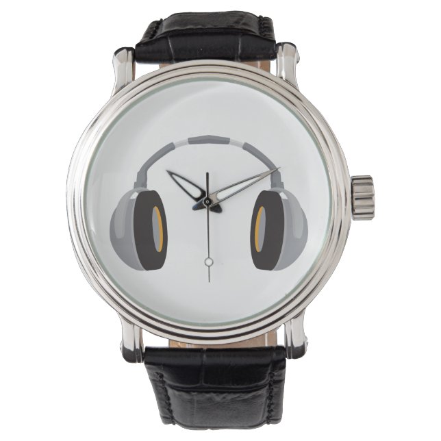 Draadloze hoofdtelefoon horloge (Voorkant)