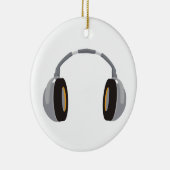 Draadloze hoofdtelefoon keramisch ornament (Rechts)