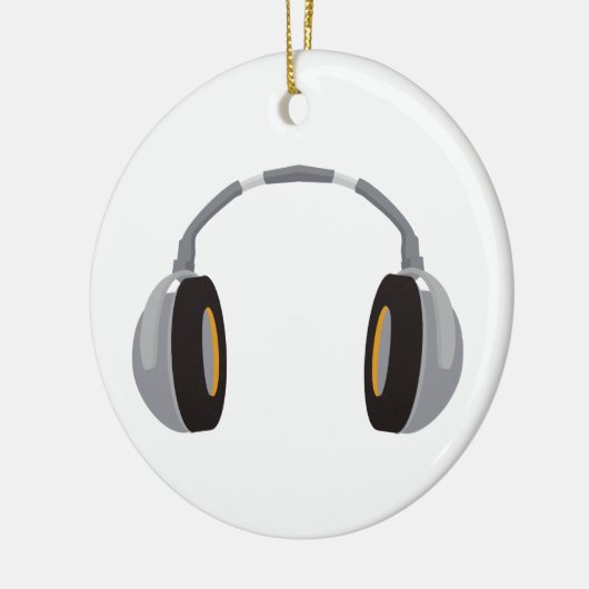 Draadloze hoofdtelefoon keramisch ornament (Links)