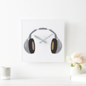 Draadloze Hoofdtelefoon Vierkante Klok (Huis)