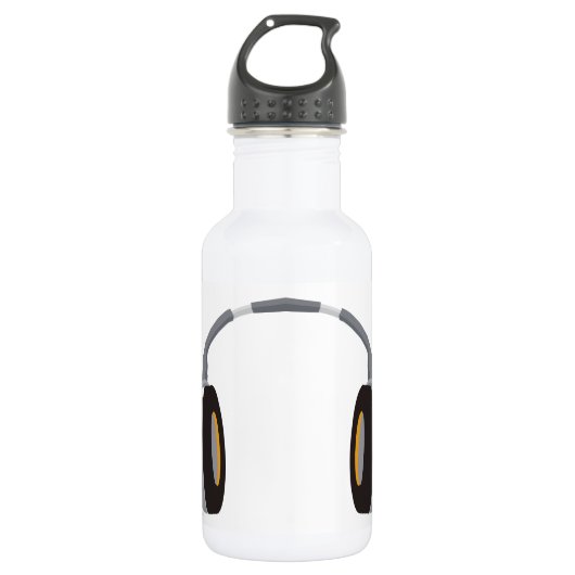 Draadloze hoofdtelefoon waterfles (Voorkant)