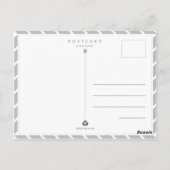 Draadloze kikker briefkaart (Achterkant)