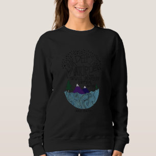 Draadloze Leah Flores Einstein Natuur Graphic Trui