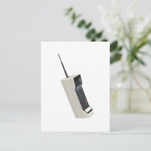  draadloze mobiele telefoon briefkaart (Staand voorkant)