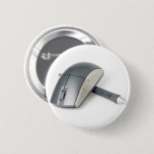 Draadloze muis en digitale pen ronde button 5,7 cm (Voorkant /achterkant)
