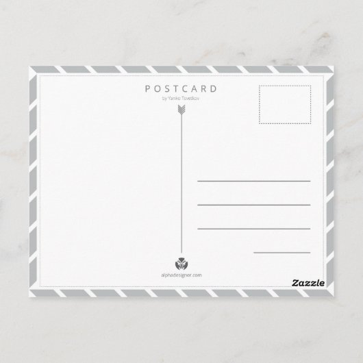 Draadloze Python Briefkaart (Achterkant)