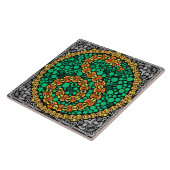 Draadloze python, kleurwaarneming testen, zwart tegeltje (Zijkant)