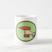 Draadloze Retro-boor Koffiemok (Center)