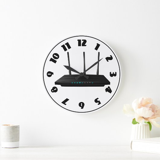 Draadloze Router Klok