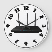 Draadloze Router Klok (Voorkant)
