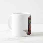 Draadloze telefoon koffiemok (Voorkant links)