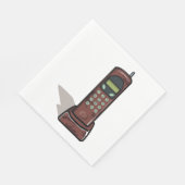 Draadloze telefoon servet (Hoek)