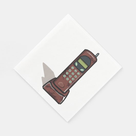 Draadloze telefoon servet (Hoek)