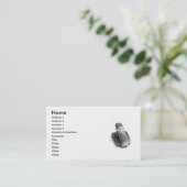 Draadloze telefoon visitekaartje (Staand voorkant)