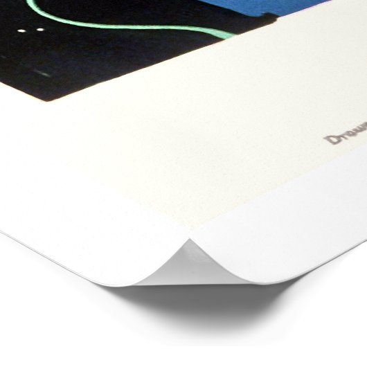 Draadloze ventilatoren, Help de marine (US02299) Poster (Hoek)