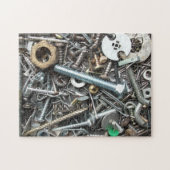 Draadnagels, bouten, schroeven en meer puzzels (Horizontaal)