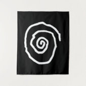 Draadspiraal 1 wandkleed (Voorkant)