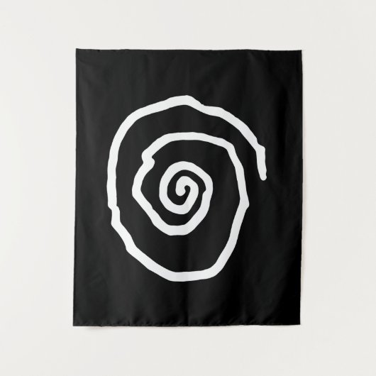 Draadspiraal 1 wandkleed (Voorkant)